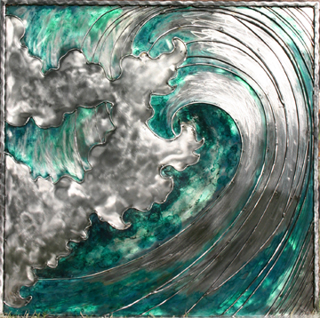 A green version of the Dynamic Wave. 